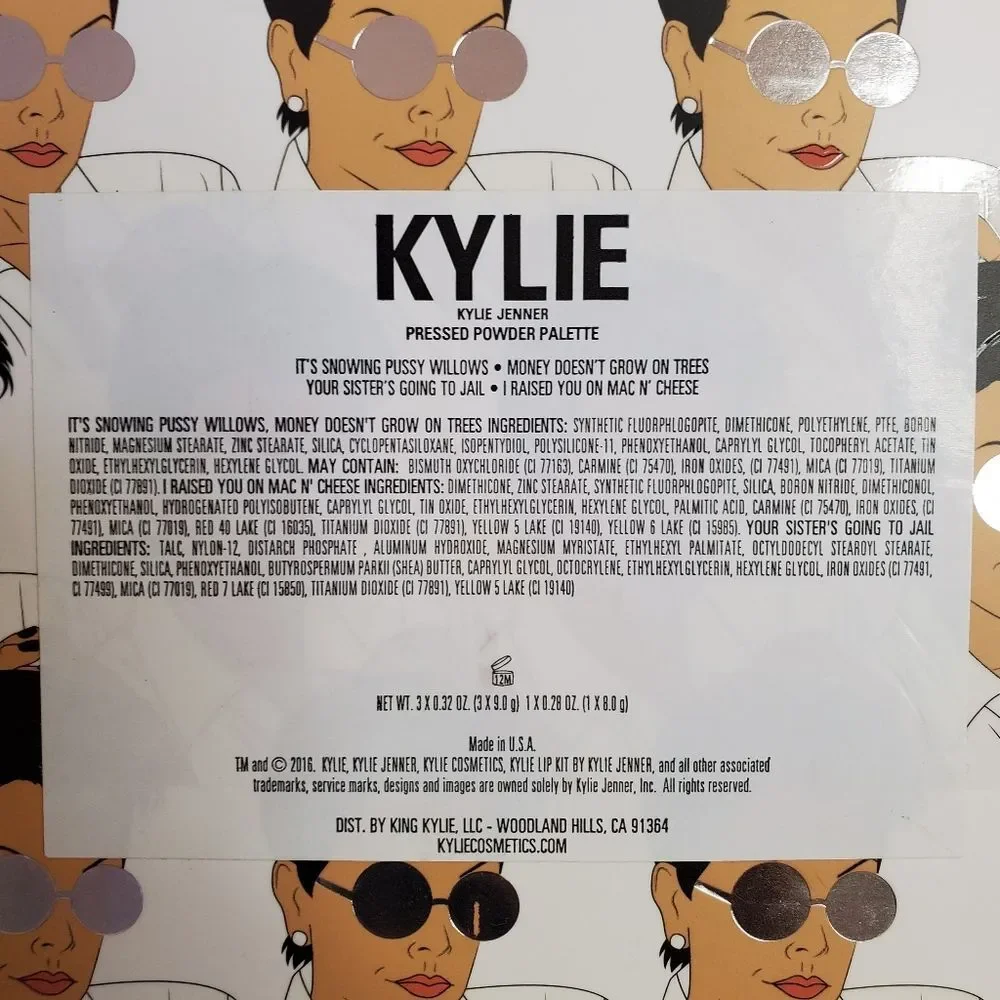 Kylie Jenner Collection Pressed Powder Palette NEW